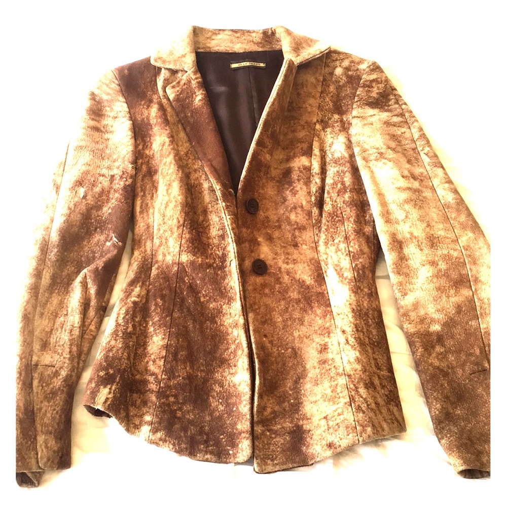 Cowhide looking jacket